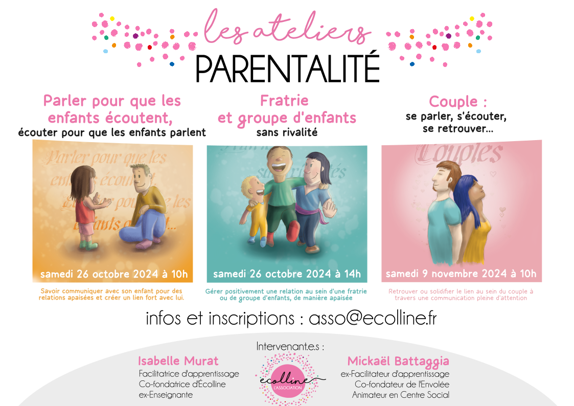 Ateliers parentalité 2024-2025 !